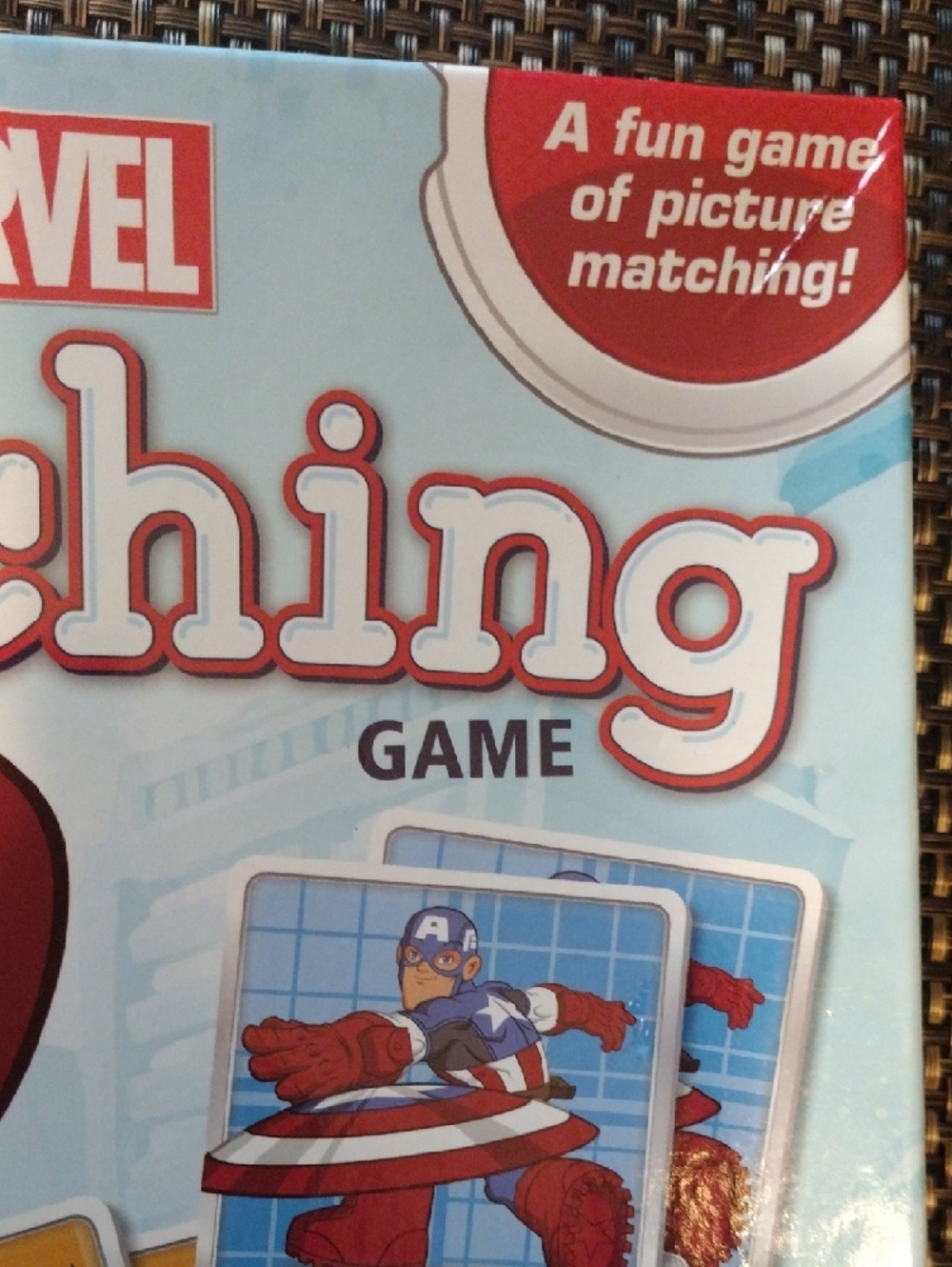 Marvel Matching Game - Red, Blue, Green Artwork - Picture 2 of 10